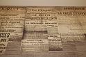 DSC_0096_Koppen en fragmenten uit originele kranten van begin augustus 1914 tonen  de  gekleurde verslaggeving over de Duitse inval
